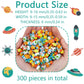 300 Pieces Space Mini Erasers For Kids, Assortment Novelty Pencil Erasers Bulk For Party Favor, Gift Filling, Home School Work R