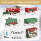 Train Set -Train Set For Toddlers W/Christmas Music Light & Smoke, Train Set For Under Christmas Tree, Train Sets For Kids 4-7,