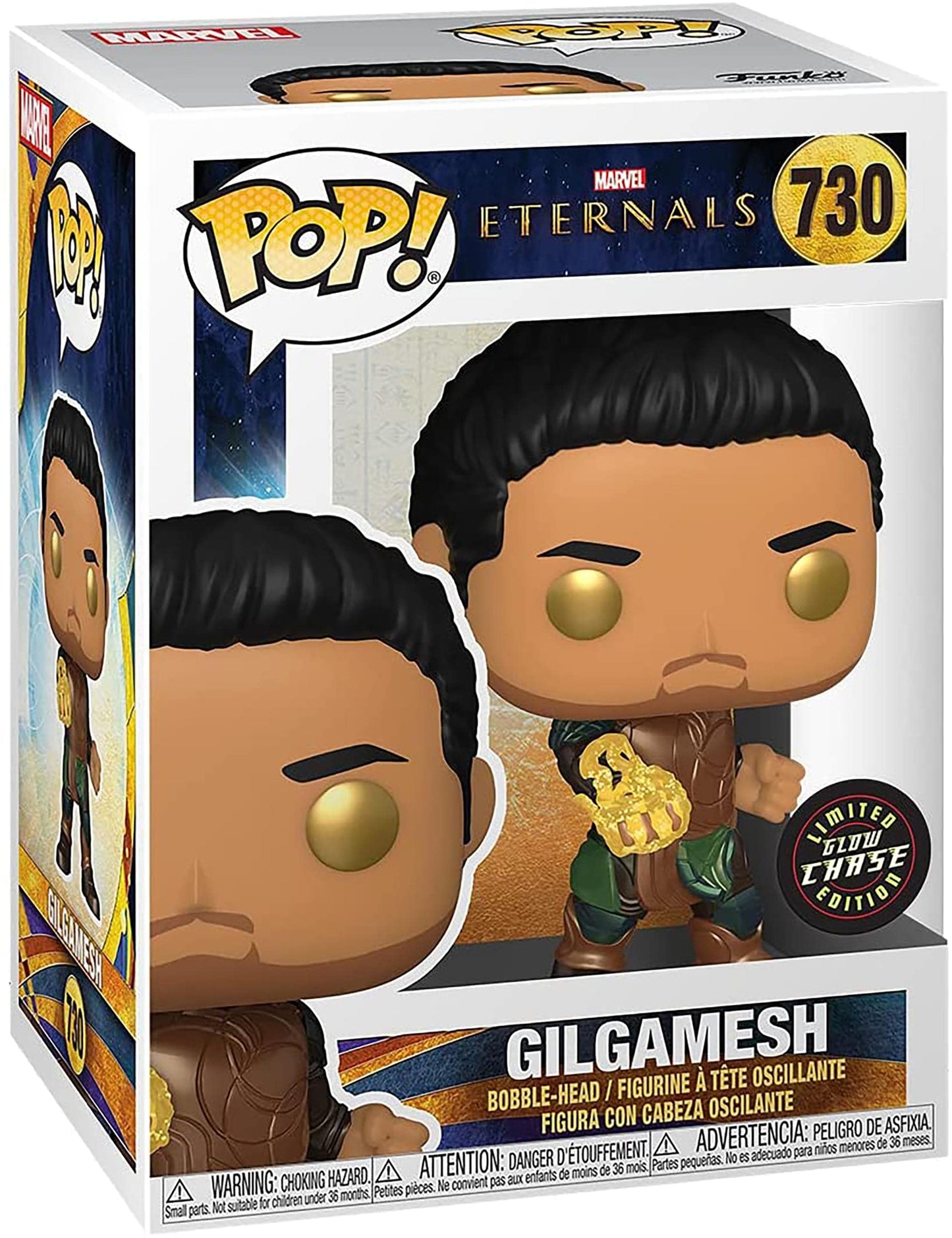Marvel Eternals Funko Pop Vinyl Figure | Gilgamesh Glow Chase