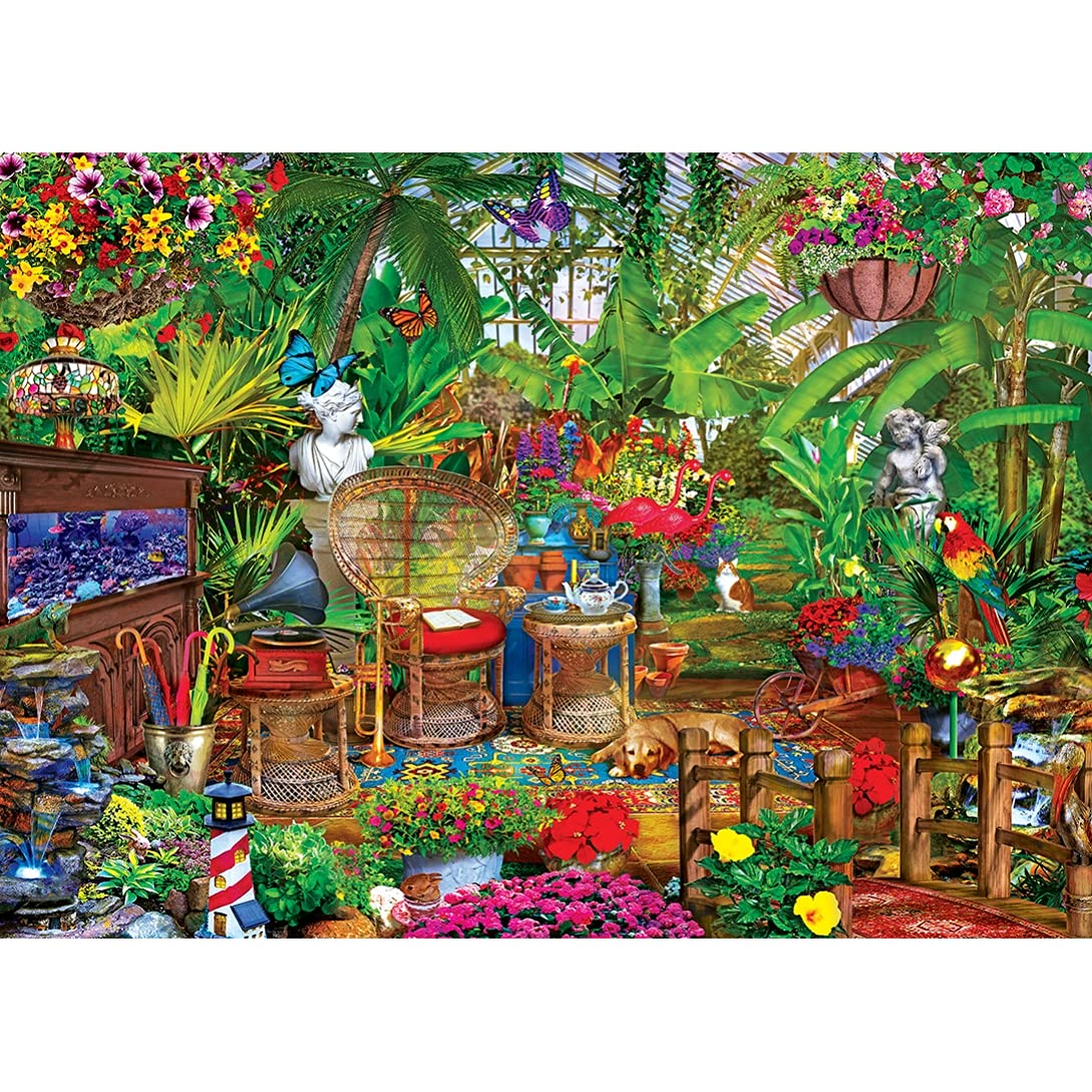 Garden Hideaway 1000 Piece Jigsaw Puzzle