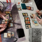 PROMAXIBINDER MTG Card Deck Box  Commander Deck Box Fits 100 Single Sleeved Cards  Storage for TCG/MTG Crads  PU Leather Strong Magenet (Darkgrey  Tree)