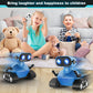 Hamourd Robot Toys for Boys Girls, Rechargeable Remote Control Emo Robots with Auto-Demonstration, Flexible Head & Arms, Dance M