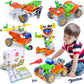 W Wise Block 164 Pcs Stem Toys, Educational Building Blocks Classroom Toys, Erector Set Building Toys For Kids Age 4-8 8-12, Toy