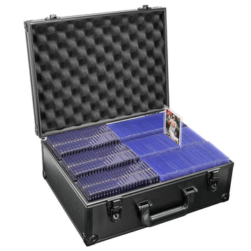 Hesplus Toploader Storage Box For 3'' X 4'' 35Pt Rigid Card, Top Loaders Card Holder Hard Case, Trading Card Storage Box For Spo