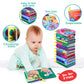 Baby Bath Books, Fabric Soft Baby Cloth Books, Early Education Toys, Waterproof Baby Books For Toddler, Newborn, Infants Perfect Shower Toys, Kids Bath Toys Baby Gift (12Pcs)