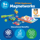 Learning Resources STEM Explorers Magnetworks  Magnetic Science Set  Physics Experiment Toys for Kids  Kindergarten and Preschool Classroom  Force and Motion Kit for Boys and Girls  Ages 5 and Up