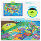 BEST LEARNING i-Poster My USA Map - Interactive Educational Toy for Kids 5-12 Years, Multicolor, Model 4227