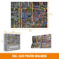 Cloudberries Crossroads Puzzle, Beautiful, Challenging Street Map Puzzle For Adults, Super Detailed 1000 Piece Jigsaw Puzzles