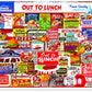 White Mountain Puzzles Out To Lunch, 1000 Pieces Jigsaw Puzzle