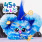 Furby Furblets 2-Pack, Mini Friends Pix-Elle & Ooh-Koo, 45+ Sounds Each, Music & Speaks Only Furbish, Electronic Plush Toys For Girls & Boys, Interactive Pets, Multicolor & Blue/White, 6+