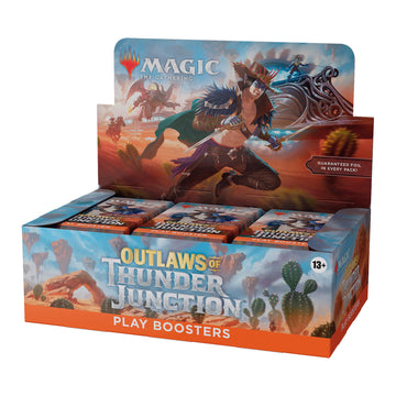 Magic The Gathering Outlaws of Thunder Junction Play Booster Box - 36 Packs, Multicolor, Cardboard, Model D32600000