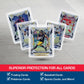 Bcw 3X4 Standard Topload Card Holders - 100 Pack | Toploader Hard Plastic Card Sleeves For Baseball, Football, Basketball, Pokem