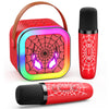 Led Karaoke Machine Toy: Mini Microphone For Kids 4 5 6 7 8 9 10 Year Old Boys Girls Toys Easter Birthday Gifts Portable Bluetoo