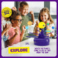 Dan&Darci 360 Orbiting Solar System for Kids - Paint & Build Model Kit - Arts and Crafts for Kid Ages 8-12, 4-6, 4-8, 6-8 - Spac