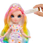 Rainbow High DIY Doll - Color & Create Fashion with Washable Markers, Blue Eyes, Straight Hair, Model 594123-C3, Rainbow Colors