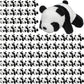 Sotiff 80 Pcs Panda Stuffed Animal Panda Plush Toy 4 Inch Mini Stuffed Animals Small Soft Gifts, Jungle Safari Party Favors, Cla