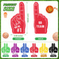 Aoriher 120 Pcs Basketball Sports Party Favors Set Serve 24, Basketball Goodie Bulk Foam Finger Mini Stress Ball Slap Bracelet C