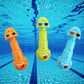 SASBSC Diving Eggs - 3PCS Pool Toys for Kids 4-12, Fun Underwater Training, Medium Size, PVC, Orange/Green/Blue