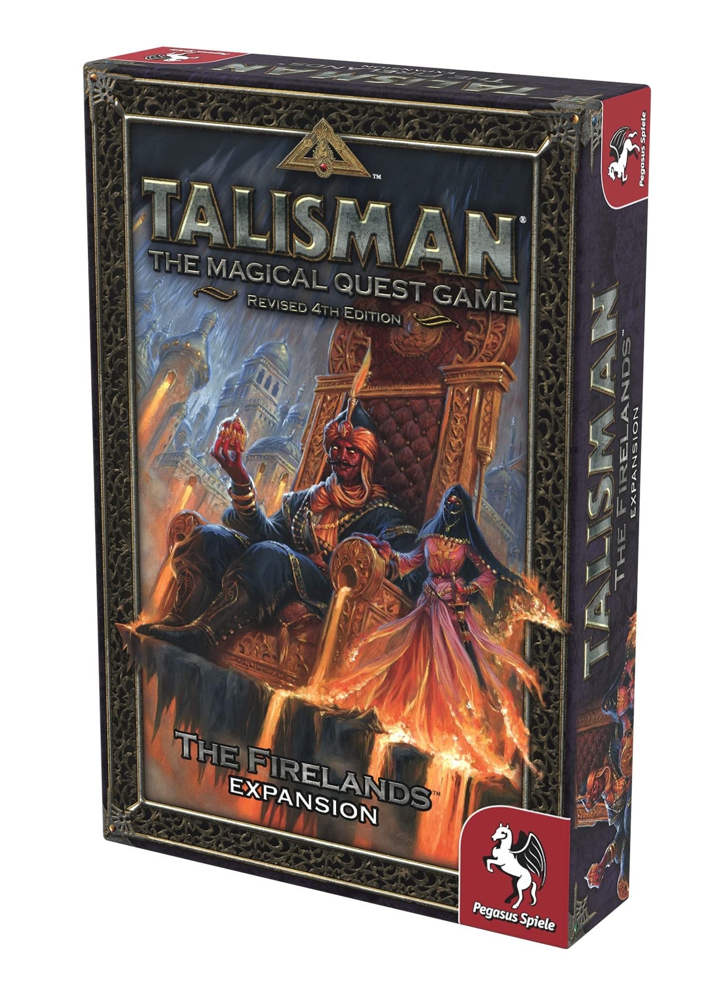 Pegasus Spiele Talisman: The Firelands Board Game Orange