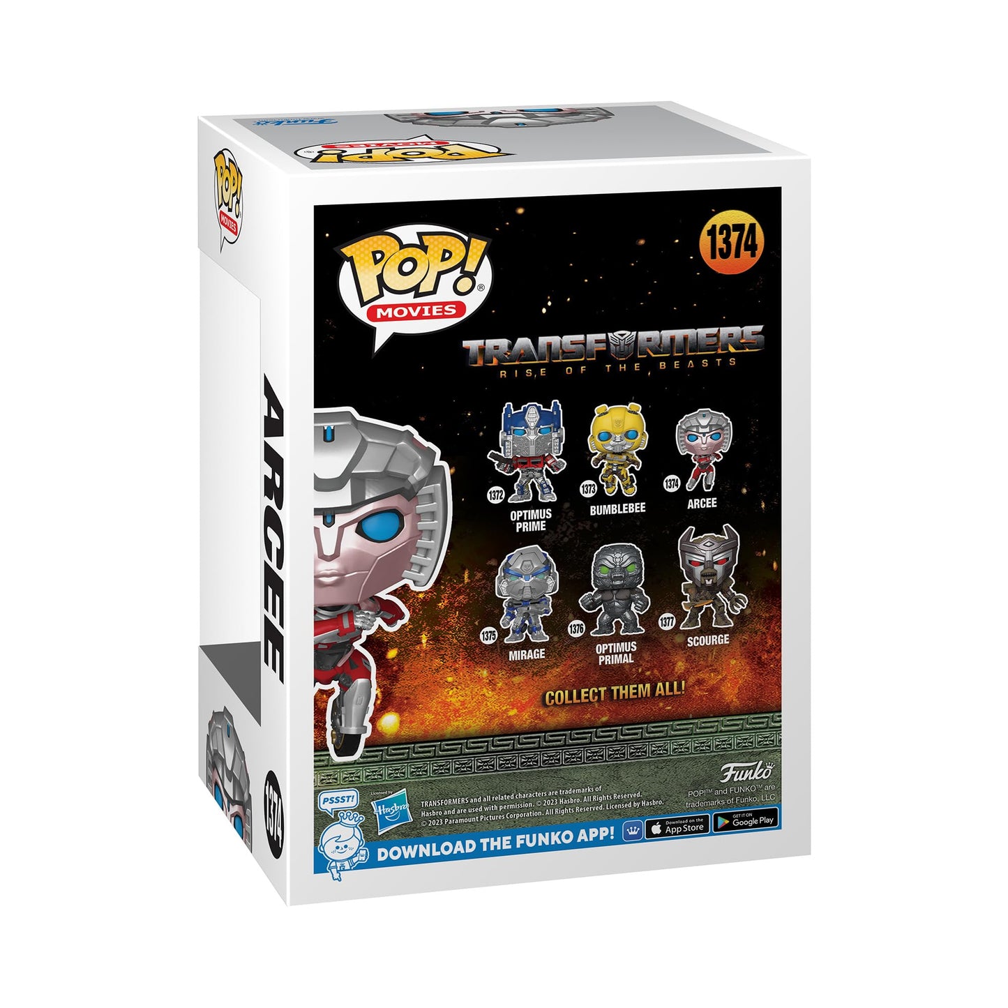 Funko Pop! Movies: Transformers: Rise Of The Beasts - Arcee - Collectable Vinyl Figure - Gift Idea - Official Merchandise - For Kids & Adults - Movies Fans - Model Figure For Collectors And Display