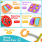 iPlay, iLearn 10-in-1 Baby Busy Board Cube, Montessori Sensory Toy for Toddlers, Medium Size, Plastic, Ideal for Ages 1-3