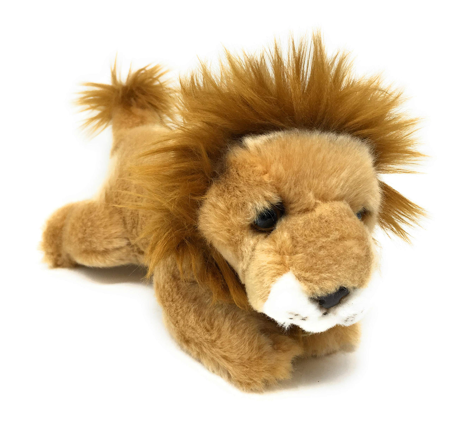 Aurora® Miyoni® Lion Stuffed Animal - Realistic Brown Plush - 10 Inches - Perfect for Bedrooms or Classrooms