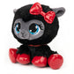 GUND P.Lushes Designer Fashion Pets Special-Edition Ba-Bah Noir Llama enhanced Stuffed Animal  Black and Red  6