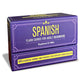 Spanish Flash Cards for mature-themed Beginners & Kids - Learn 100+ Verbs  Words  and Phrases for Everyday Conversation - 100 Spanish Vocabulary Language Learning Cards - Gift for mature-themeds  Travelers  Students
