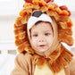 Spooktacular Creations Halloween Baby Lion Costume Toddler Set with Toy Zebra for Kids Deluxe Realistic Halloween Dress Up, Anim