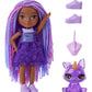Rainbow High Littles – Indigo Bailey, Purple 5.5' Posable Small Doll With Purse, Magical Pet Fox, Girls Toy Gift, Kids Ages 4-12 Years