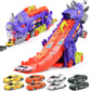 Funmission Dinosaur Toys For Kids 3-5 And Older, 9 In 1 Kids Toys Dinosaur Transport Toy Trucks With 8 Cars, Dinosaur Toys For B