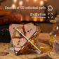 Puzzle Potato Anti-Gravity Puzzle Box - 3D Brain Teaser Puzzle For Adults - Wooden Treasure Chest - Money Puzzle Box For Cash Gi