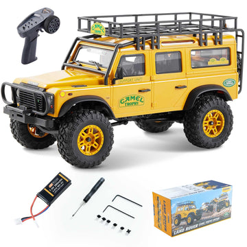 Eazyrc Fms 1/24 Fcx24M Rc Crawler Rtr, Land Rover Series With Licensed, 1/24 Rc Truck 4X4 Mini Rc Truck With Lighting, 2.4Ghz Re