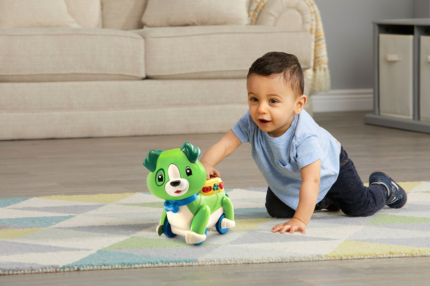 LeapFrog Step and Learn Scout - Educational Toy, Plastic, 5.1" x 8.5" x 9.7", Scout Color, Model 80-601200