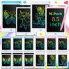 Epakh 16 PCS LCD Writing Tablet for Kids - 8.5 Inch Reusable Writing Board Drawing Doodle Pad Gift for Girl & Boy, Toddlers, Bac