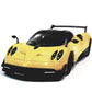 KiNSMART 2016 Pagani Huayra BC Yellow 5'' 1:38 Scale Die Cast Metal Model Toy Car w/Pullback Action