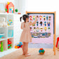CHEFAN Career Dress-Up Felt Pieces, Felt Story Board Pieces, Flannel Stories for Toddlers, Precut Felt Figures, Small Community