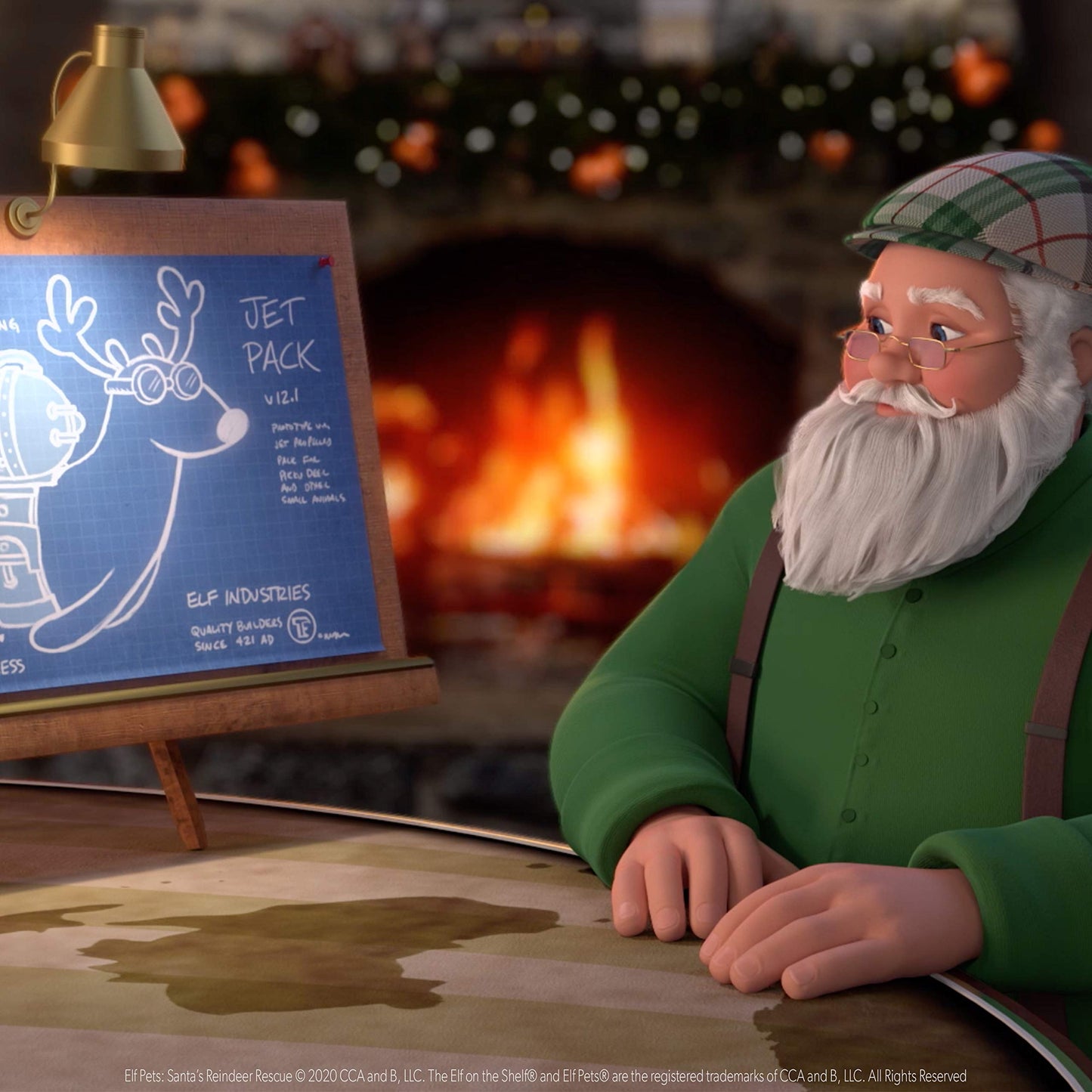 The Elf on the Shelf Elf Pets: Santa's Reindeer Rescue DVD - Small, Plastic, EPRDDVD12P