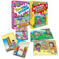 Brainy Bug Resources Audio-Enabled Flashcards | Story Sequences & Action Words In Sentences | Audio In Hindi, English, Punjabi, 