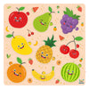 Webby Wooden Fruits Montessori Educational Pre-School Puzzle Board Toy For Boys And Girls, Kid