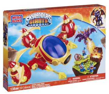 Mega Bloks Skylanders Arkeyan Copter Attack