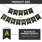 Happy Birthday Banner With Shiny Letters Glitter Happy Birthday Banner Shiny Birthday Hanging Signs Birthday Party Supplies (Bla