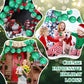 100 Pcs Link Balloon Linking Balloon Latex Linkable Balloons Connected Wedding Party Decoration (Dark Green, 10 Inch)