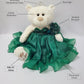 Kinnex Collections By Amanda 20' Quince Anos Quinceanera Last Doll Teddy Bear With Dress (Centerpiece) ~Gold~ B16831-6