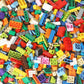 Ekuzi Building Bricks Compatible With Lego Classic - 1000 Pieces Basic Bulk Building Blocks In Random Color - Mixed Shape