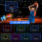 Basketball Hoop Indoor For Kids, Over The Door Basketball Hoops With Led Lighting & Audio Scoreboard, Mini Basketball Hoop Baske