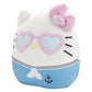 Squishmallows Original 8-Inch Hello Kitty Heart Glasses - Official Jazwares Easter Plush - Collectible Soft Squishy Sanrio Stuffed Animal Toy - Add To Your Squad - Gift For Kids, Girls & Boys