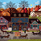 Buffalo Games 1000 Piece Jigsaw Puzzle - Charles Wysocki Valley Farm Street - Multicolor - Finished Size 26.75 x 19.75