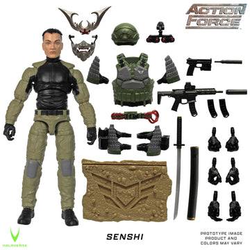 Action Force Valaverse Series 5 Senshi enhanced 6-Inch Scale Action Figure with Multiple Accessories