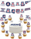 Arizona Wildcats Party Supplies (42 Pieces) University Of Arizona Graduation, Tailgating And Birthday Party Decorations With Ban